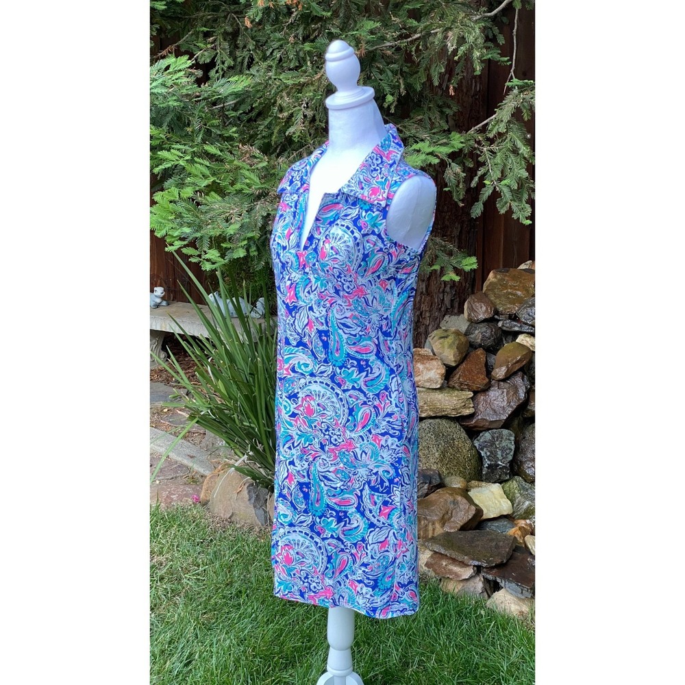 Banana Boat Sundress Womens Medium NWT Paisley UPF 50+ Dress BB828 Print 127 - Picture 4 of 10